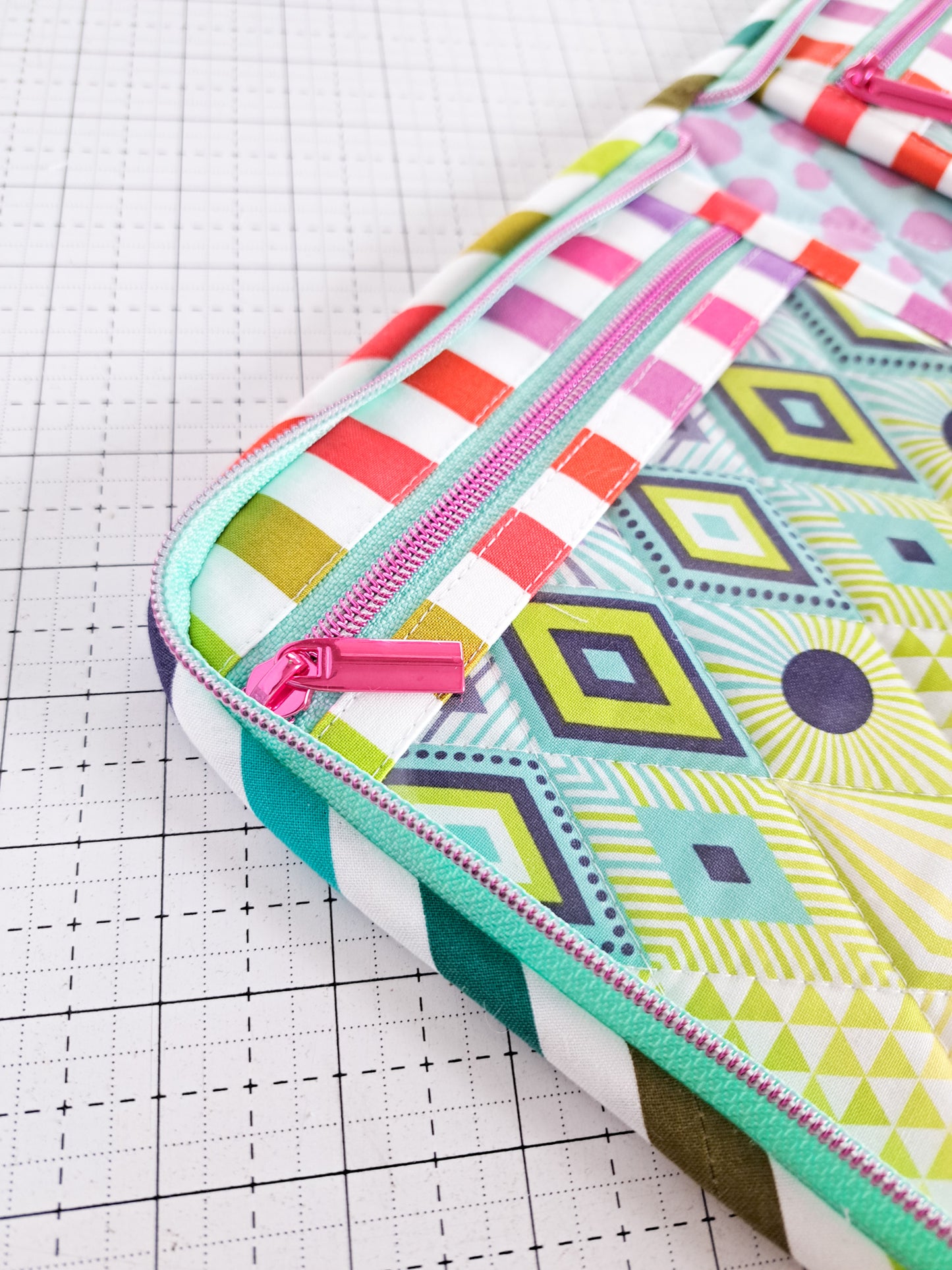 Atlas Zipper Case PRINTED PAPER PATTERN