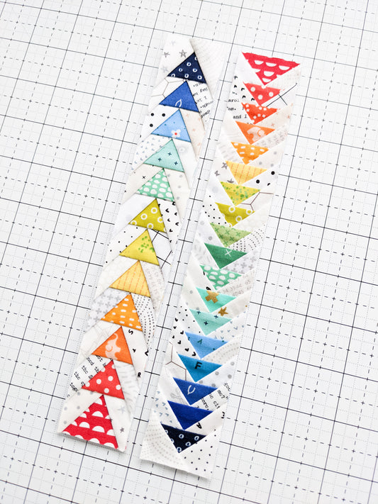 Flying Geese Foundation Paper Piecing Quilt Block PDF Pattern - Instant Download