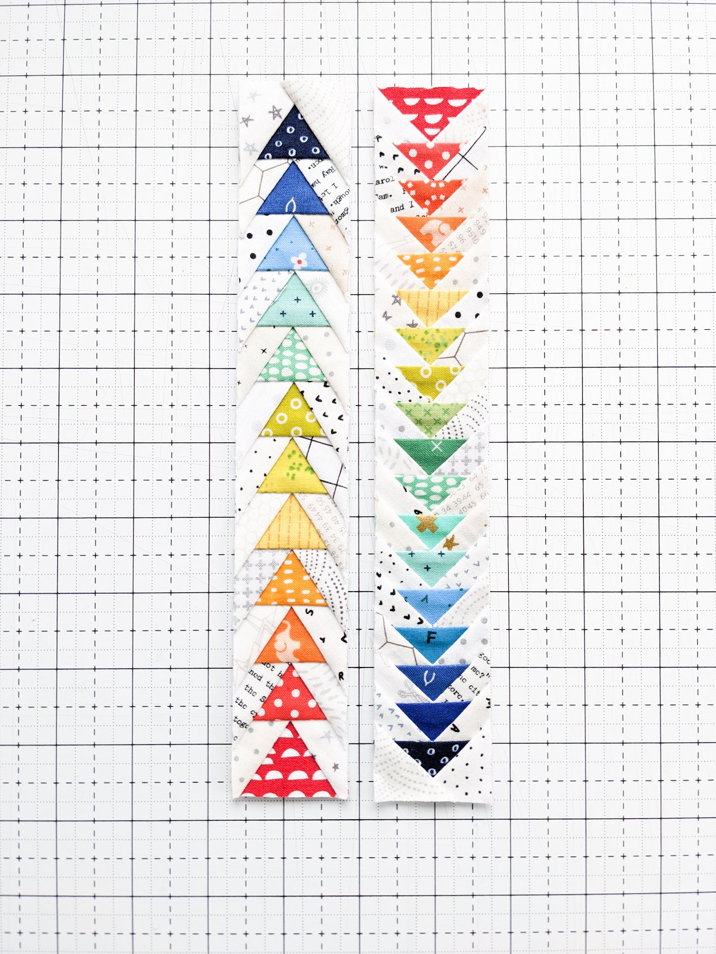 Flying Geese Foundation Paper Piecing Quilt Block PDF Pattern - Instant Download