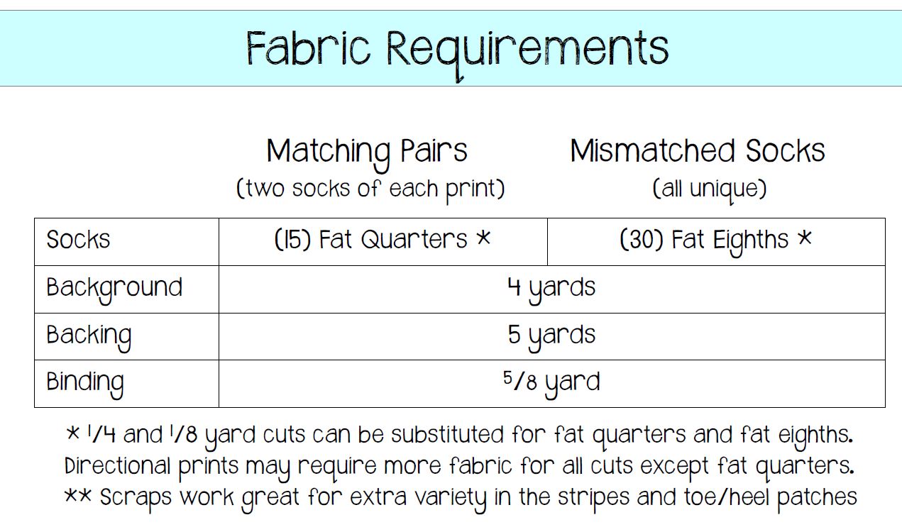 The Sock Quilt PDF Pattern - Instant Download