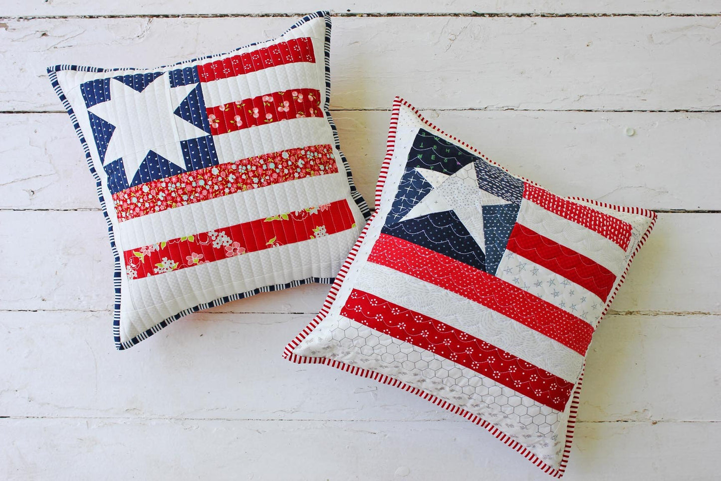 Star Spangled Mini Quilt PDF Pattern - Instant Download