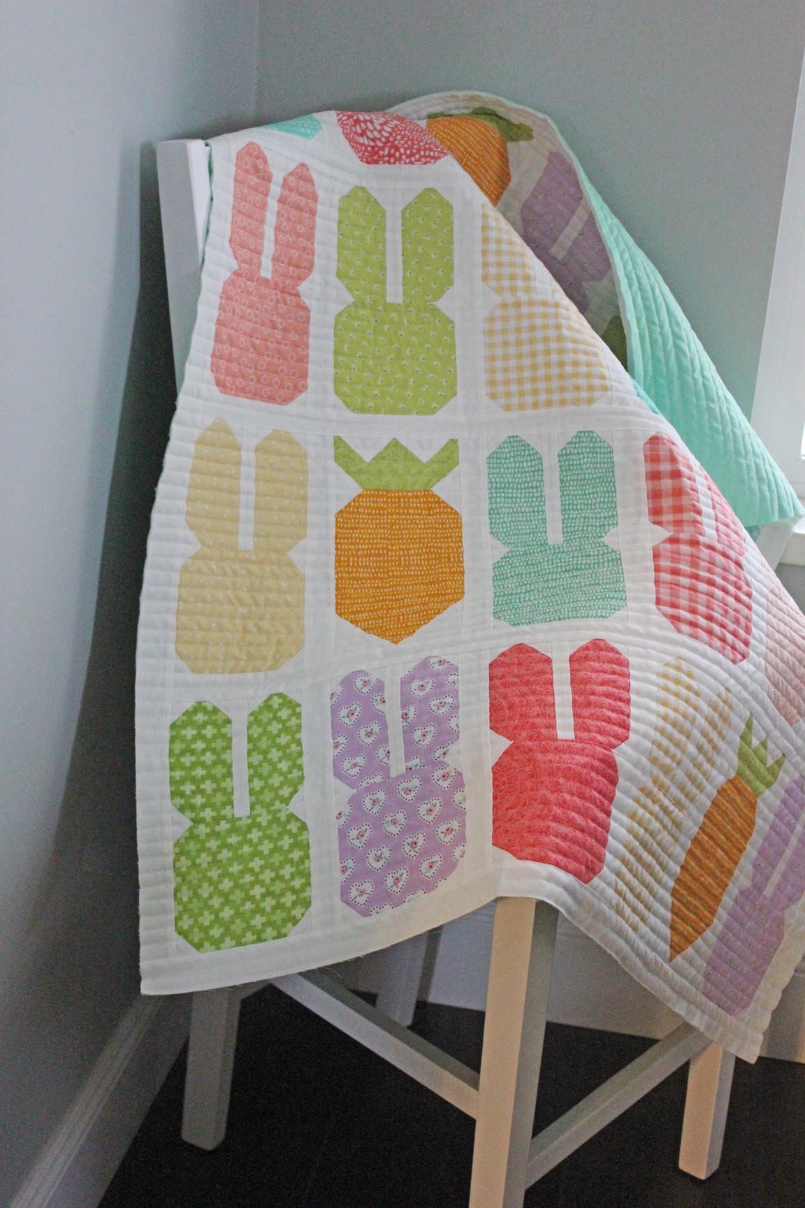 Easter Parade Quilt PDF Pattern - Instant Download