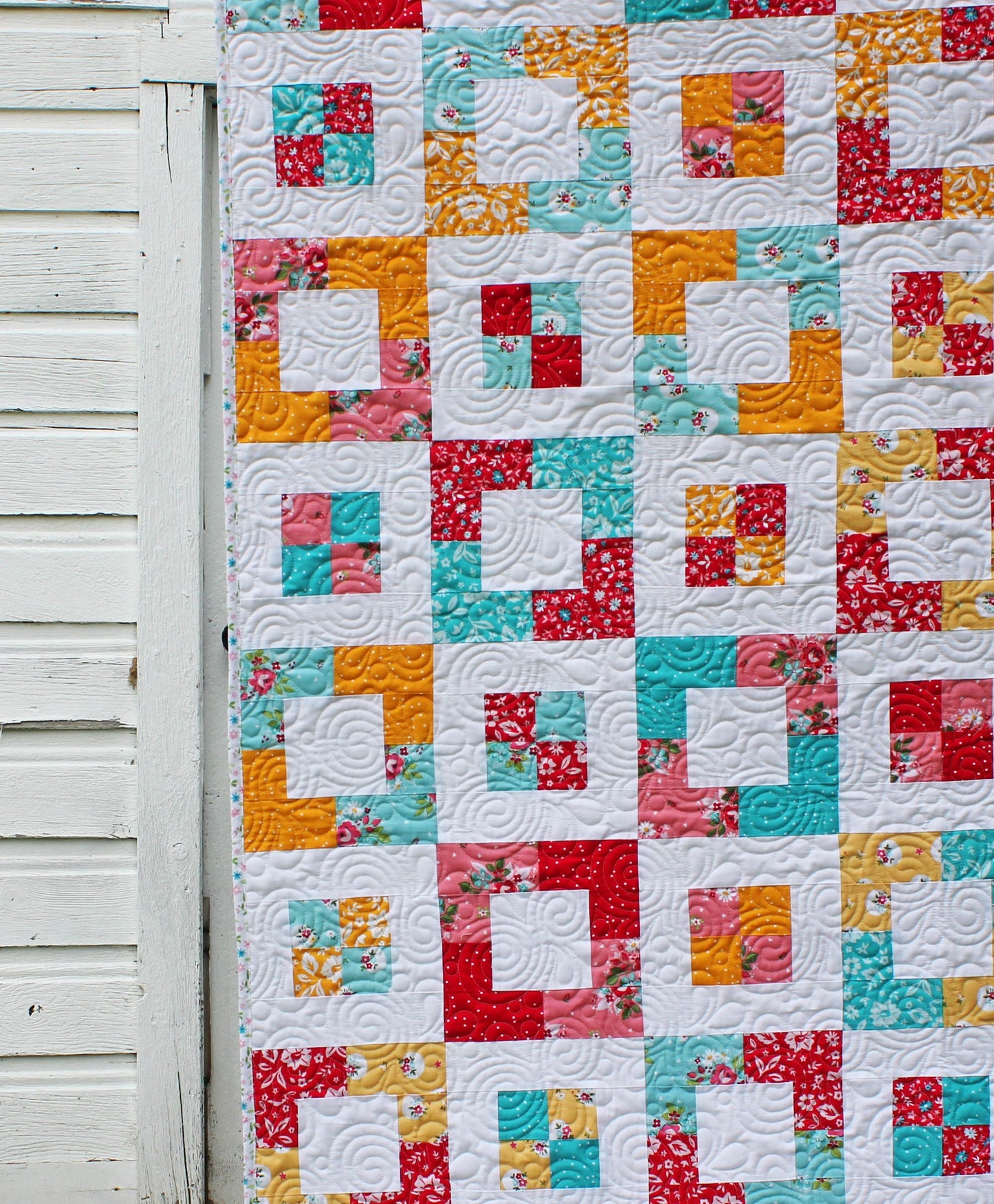 Market Square Quilt PDF Pattern - Instant Download
