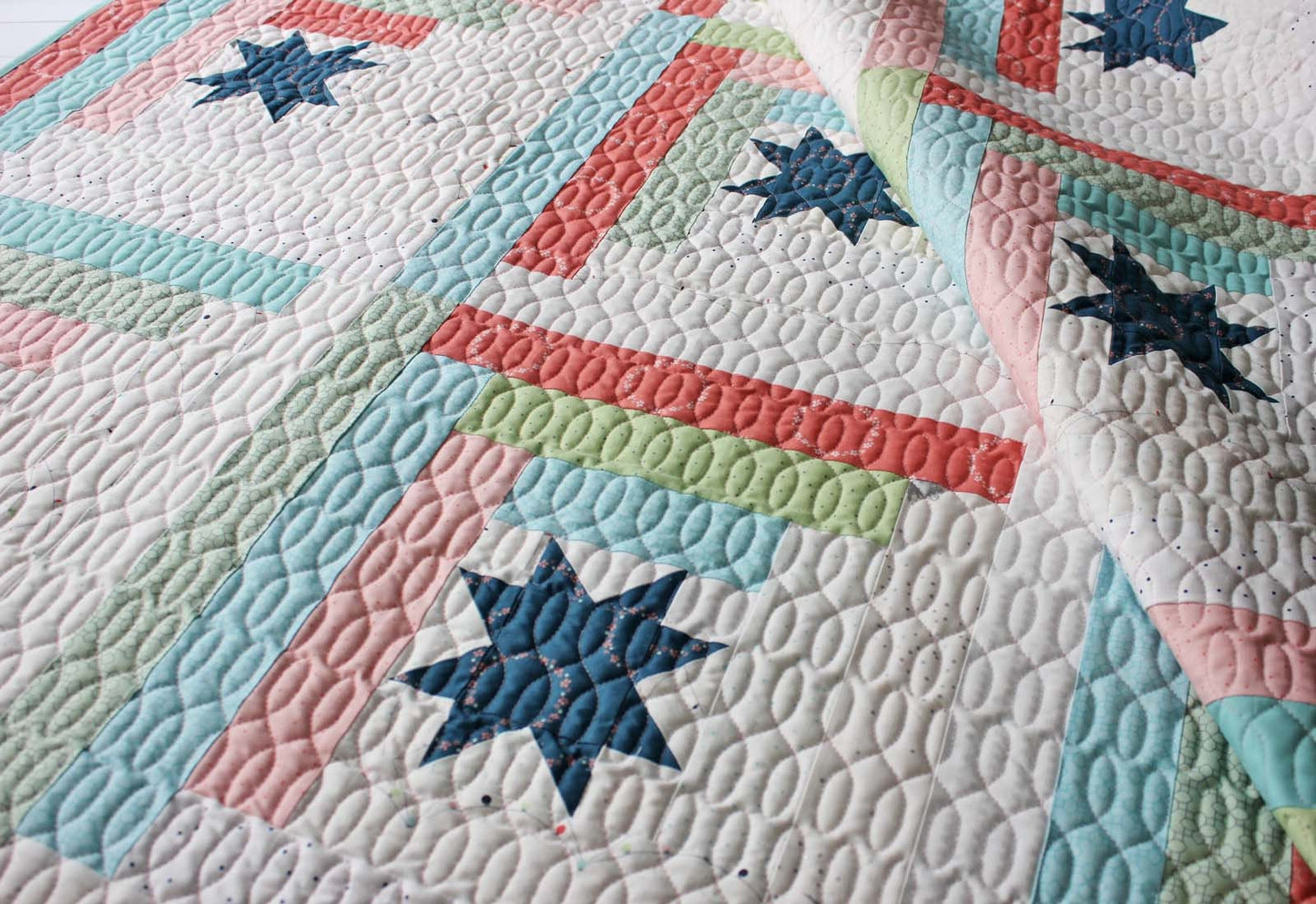Star Cabins Quilt PDF Pattern - Instant Download