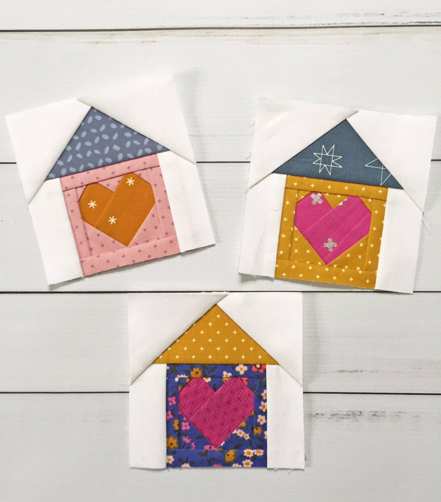 Home Sweet Home Foundation Paper Piecing Quilt Block PDF Pattern - Instant Download
