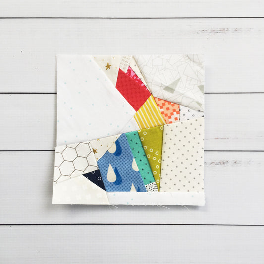 Bunny Foundation Paper Piecing Quilt Block PDF Pattern - Instant Download