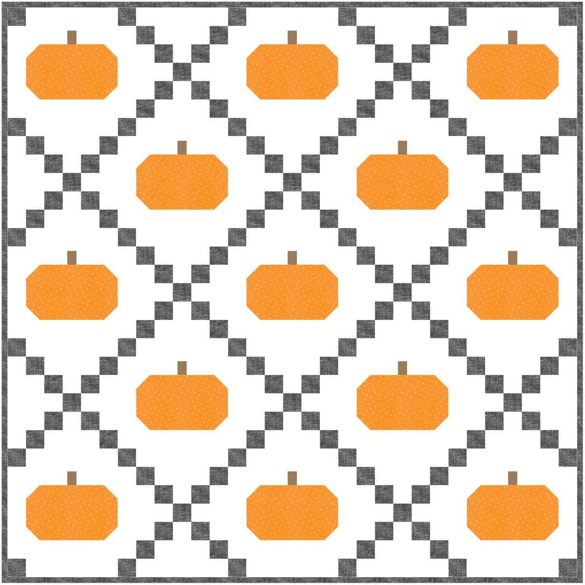 Farmhouse Fall Quilt PDF Pattern - Instant Download