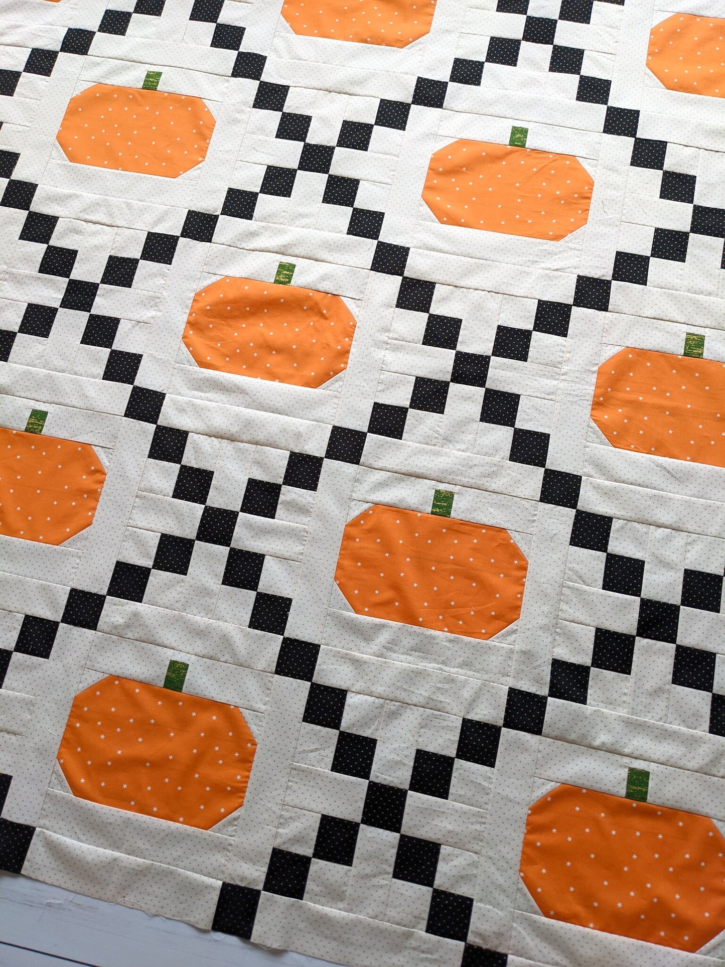 Farmhouse Fall Quilt PDF Pattern - Instant Download