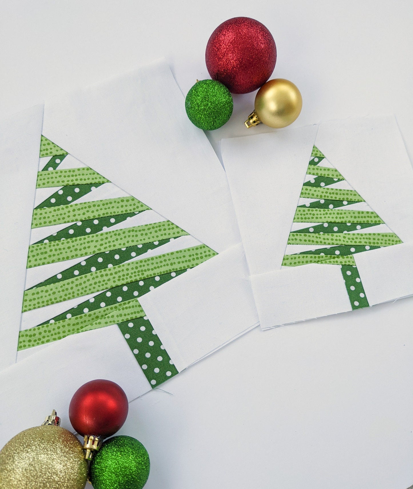 Ribbon Tree Foundation Paper Piecing Quilt Block PDF Pattern - Instant Download