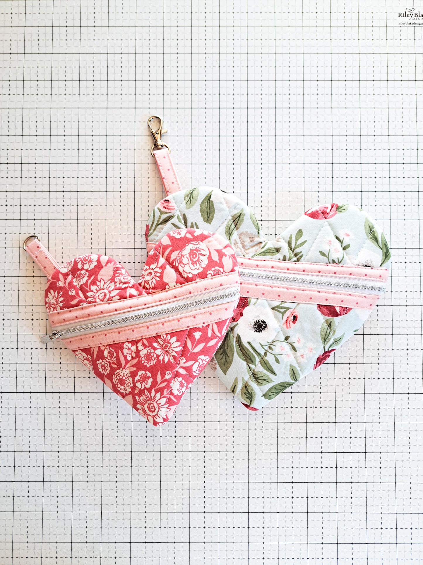 Heartbeat Pouch PDF Pattern - Instant Download