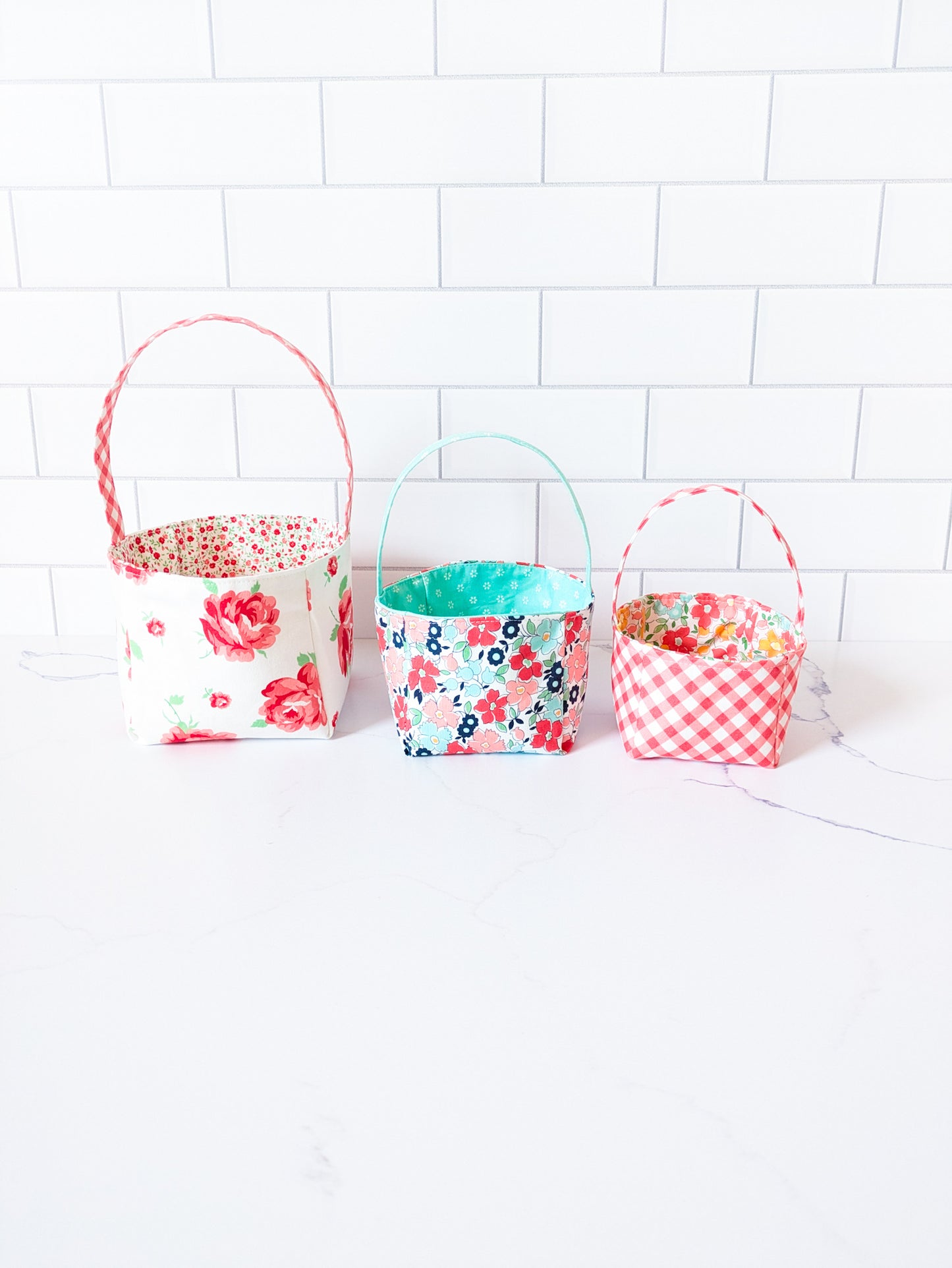 Magnolia Basket PDF Pattern - Instant Download