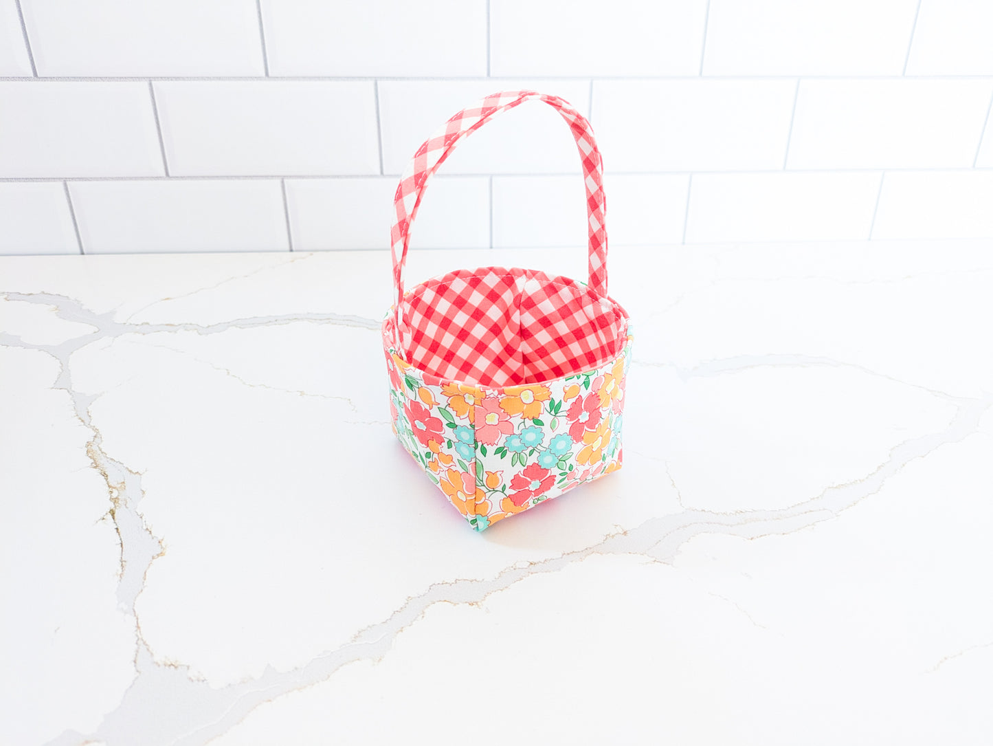 Magnolia Basket PDF Pattern - Instant Download