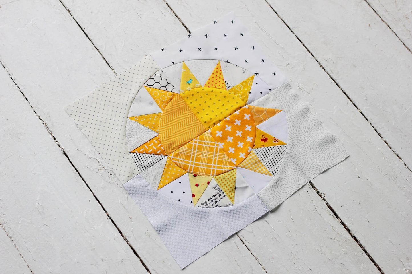 You Are My Sunshine Mini Quilt PDF Pattern - Instant Download