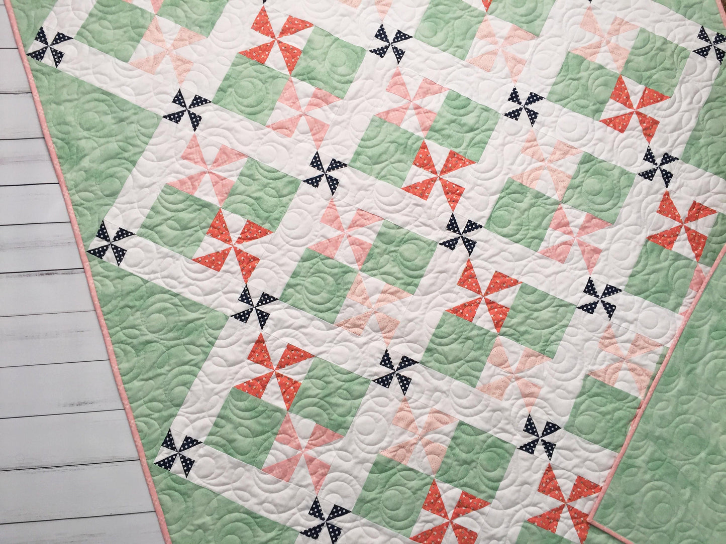 Windy Day Quilt PDF Pattern - Instant Download